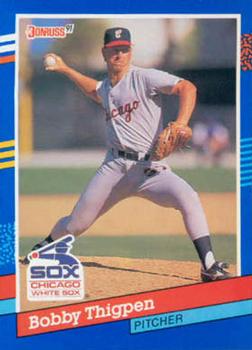 #90 Bobby Thigpen - Chicago White Sox - 1991 Donruss Baseball