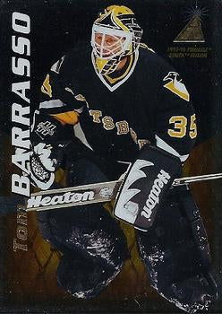 #90 Tom Barrasso - Pittsburgh Penguins - 1995-96 Zenith Hockey