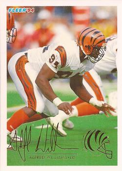 #90 Alfred Williams - Cincinnati Bengals - 1994 Fleer Football