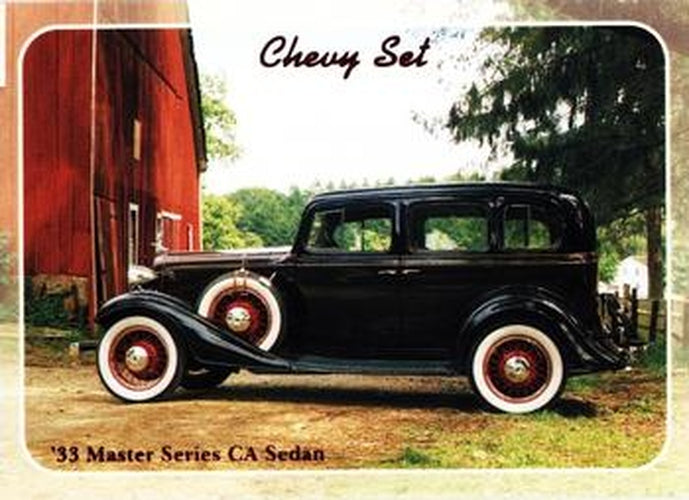 #90 33 Master Series CA Sedan - 1992 Collect-A-Card Chevy