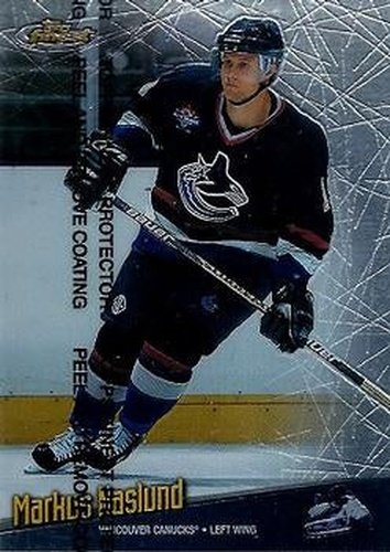 #90 Markus Naslund - Vancouver Canucks - 1998-99 Finest Hockey