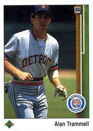 #290 Alan Trammell - Detroit Tigers - 1989 Upper Deck Baseball