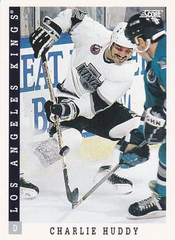 #90 Charlie Huddy - Los Angeles Kings - 1993-94 Score Canadian Hockey