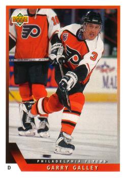 #90 Garry Galley - Philadelphia Flyers - 1993-94 Upper Deck Hockey