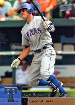 #914 Ian Kinsler - Texas Rangers - 2009 Upper Deck Baseball