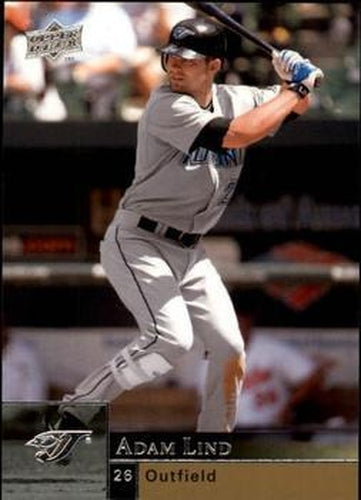 #917 Adam Lind - Toronto Blue Jays - 2009 Upper Deck Baseball