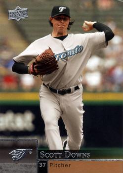 #919 Scott Downs - Toronto Blue Jays - 2009 Upper Deck Baseball