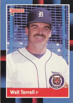#91 Walt Terrell - Detroit Tigers - 1988 Donruss Baseball