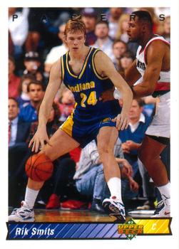 #91 Rik Smits - Indiana Pacers - 1992-93 Upper Deck Basketball