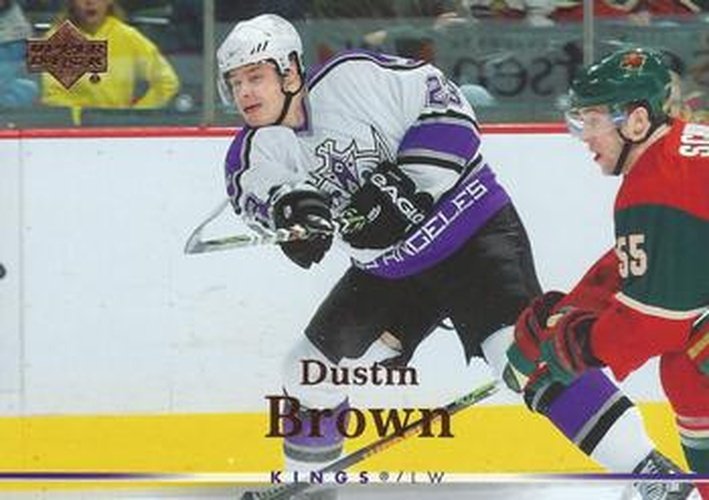 #91 Dustin Brown - Los Angeles Kings - 2007-08 Upper Deck Hockey