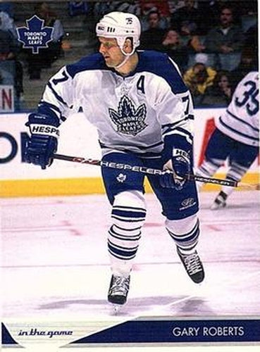 #91 Gary Roberts - Toronto Maple Leafs - 2003-04 In The Game Toronto Star Hockey