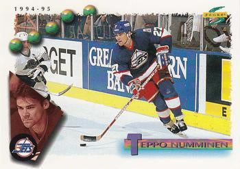 #91 Teppo Numminen - Winnipeg Jets - 1994-95 Score Hockey