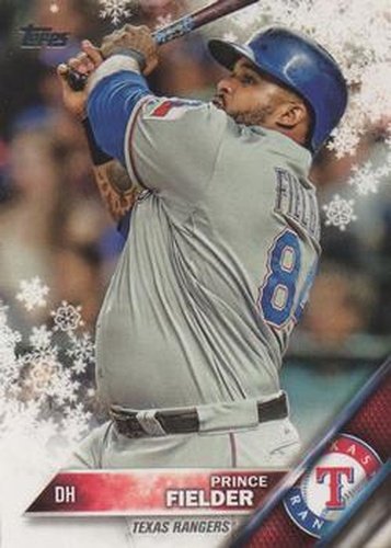 #HMW91 Prince Fielder - Texas Rangers - 2016 Topps Holiday Baseball