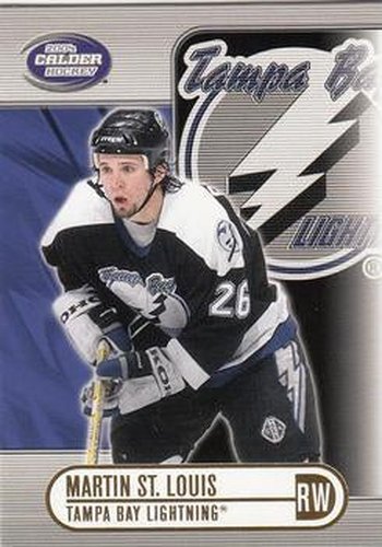 #91 Martin St. Louis - Tampa Bay Lightning - 2003-04 Pacific Calder Hockey