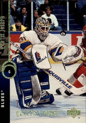 #91 Curtis Joseph - St. Louis Blues - 1994-95 Upper Deck Hockey - Electric Ice