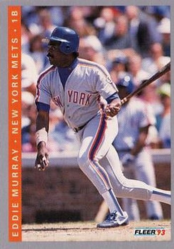 #91 Eddie Murray - New York Mets - 1993 Fleer Baseball