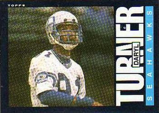 #391 Daryl Turner - Seattle Seahawks - 1985 Topps Football