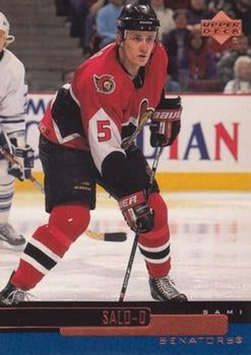 #91 Sami Salo - Ottawa Senators - 1999-00 Upper Deck Hockey