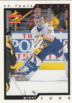 #91 Grant Fuhr - St. Louis Blues - 1996-97 Score Hockey