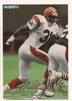 #91 Darryl Williams - Cincinnati Bengals - 1994 Fleer Football