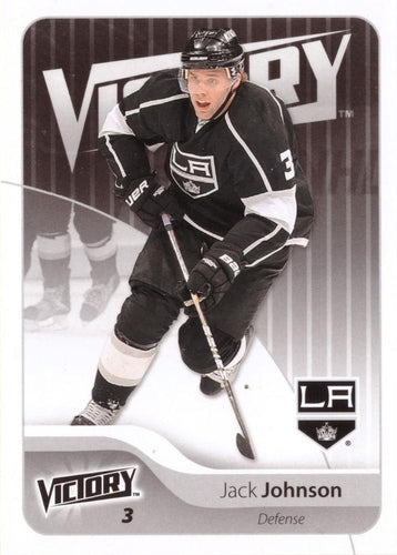 #91 Jack Johnson - Los Angeles Kings - 2011-12 Upper Deck Victory Hockey