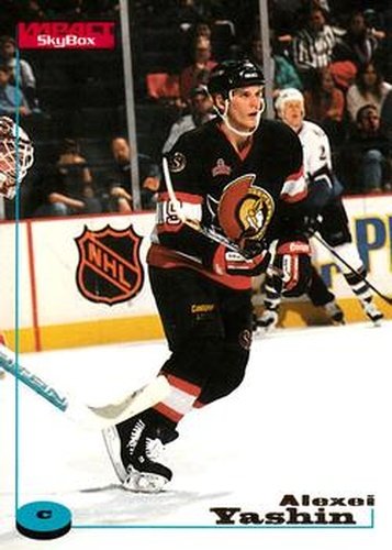 #91 Alexei Yashin - Ottawa Senators - 1996-97 SkyBox Impact Hockey
