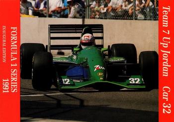 #91 Bertrand Gachot - Jordan - 1991 Carms Formula 1 Racing