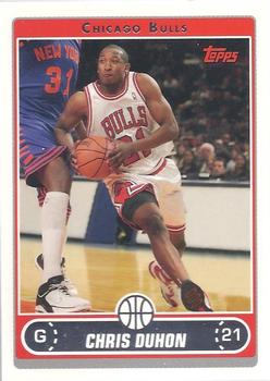 #91 Chris Duhon - Chicago Bulls - 2006-07 Topps Basketball