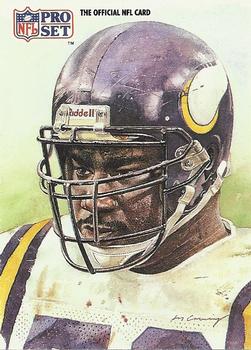 #391 Chris Doleman - Minnesota Vikings - 1991 Pro Set Football