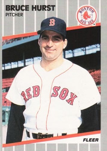 #91 Bruce Hurst - Boston Red Sox - 1989 Fleer Baseball