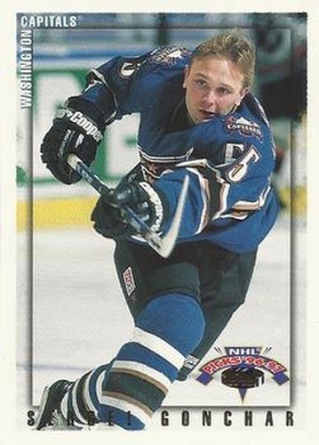#91 Sergei Gonchar - Washington Capitals - 1996-97 Topps NHL Picks Hockey