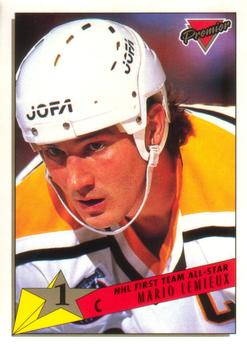 #91 Mario Lemieux - Pittsburgh Penguins - 1993-94 O-Pee-Chee Premier Hockey