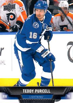 #91 Teddy Purcell - Tampa Bay Lightning - 2013-14 Upper Deck Hockey
