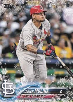 #HMW91 Yadier Molina - St. Louis Cardinals - 2018 Topps Holiday Baseball