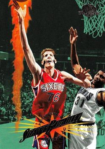 #91 Shawn Bradley - Philadelphia 76ers - 1995-96 SkyBox Premium Basketball