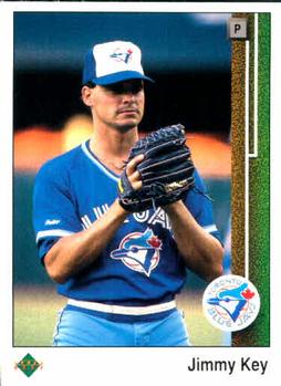 #291 Jimmy Key - Toronto Blue Jays - 1989 Upper Deck Baseball