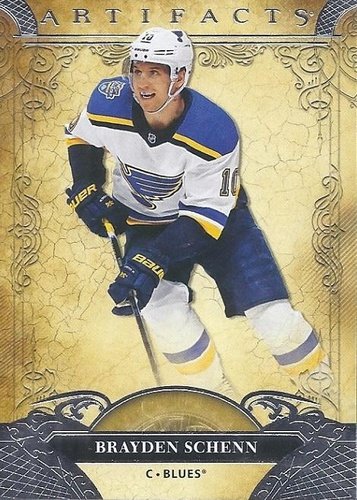 #91 Brayden Schenn - St. Louis Blues - 2020-21 Upper Deck Artifacts Hockey