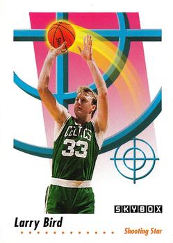 #591 Larry Bird - Boston Celtics - 1991-92 SkyBox Basketball