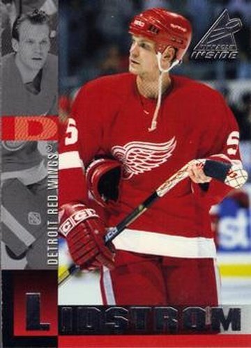 #91 Nicklas Lidstrom - Detroit Red Wings - 1997-98 Pinnacle Inside Hockey