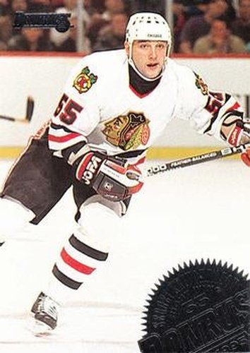 #91 Sergei Krivokrasov - Chicago Blackhawks - 1994-95 Donruss Hockey