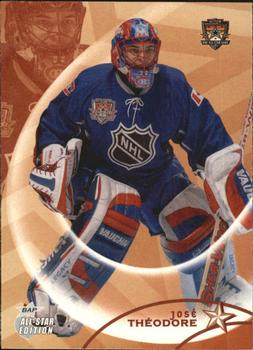 #91 Jose Theodore - Montreal Canadiens - 2002-03 Be a Player All-Star Edition Hockey