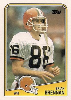 #91 Brian Brennan - Cleveland Browns - 1988 Topps Football