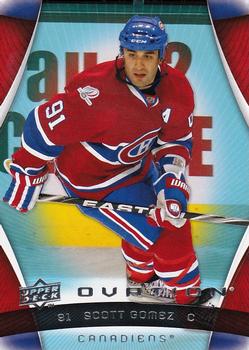 #91 Scott Gomez - Montreal Canadiens - 2009-10 Upper Deck Ovation Hockey