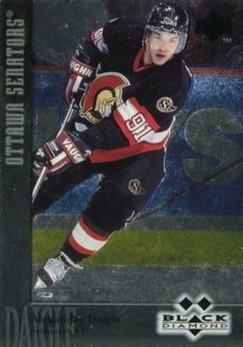 #91 Alexandre Daigle - Ottawa Senators - 1996-97 Upper Deck Black Diamond Hockey