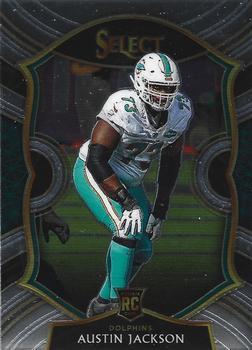 #91 Austin Jackson - Miami Dolphins - 2020 Panini Select Football