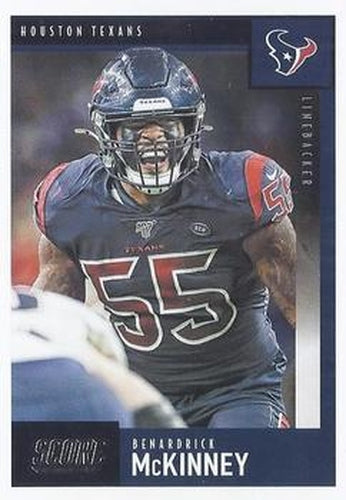 #91 Benardrick McKinney - Houston Texans - 2020 Score Football