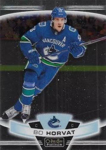 #91 Bo Horvat - Vancouver Canucks - 2019-20 O-Pee-Chee Platinum Hockey