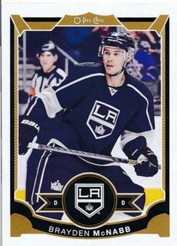 #91 Brayden McNabb - Los Angeles Kings - 2015-16 O-Pee-Chee Hockey