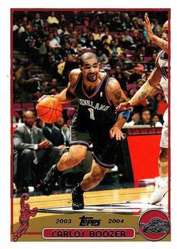 #91 Carlos Boozer - Cleveland Cavaliers - 2003-04 Topps Basketball