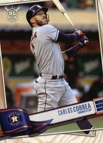 #91 Carlos Correa - Houston Astros - 2019 Topps Big League Baseball